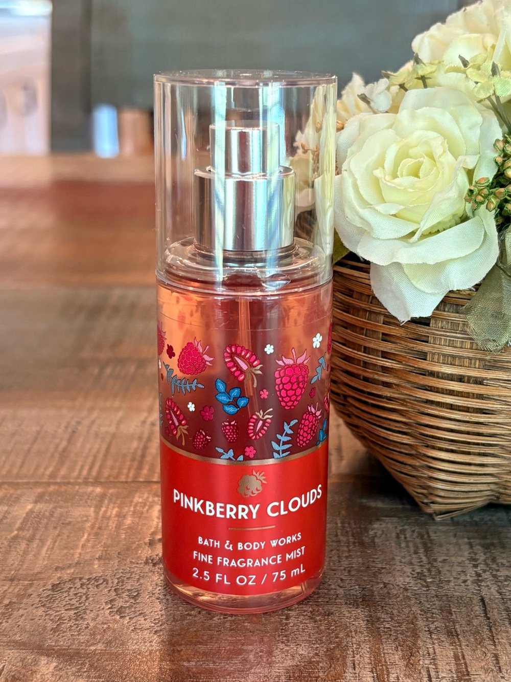 NEW Bath & Body Works PINKBERRY CLOUDS Fragrance Travel Spray!